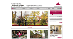 Desktop Screenshot of carlanderska.se